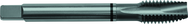 5/8-11 H5 3 Flute Spiral Pointed Plug Black Ring Tap-Steam Oxide - Industrial Tool & Supply