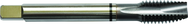 7/16-14 H5 3 Flute Spiral Pointed Plug Black Ring Tap-TICN - Industrial Tool & Supply