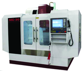 MC30 CNC Machining Center, Travels X-Axis 30",Y-Axis 18", Z-Axis 22" , Table Size 16.5" X 31.5", 25HP 220V 3PH Motor, CAT40 Spindle, Spindle Speeds 60 - 8,500 Rpm, 24 Station High Speed Arm Type Tool Changer - Industrial Tool & Supply