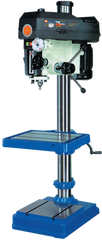 Square Table Floor Model Drill Press - Model Number RF400HSR8 - 16'' Swing; 1-1/2HP, 3PH, 220/440V Motor - Industrial Tool & Supply