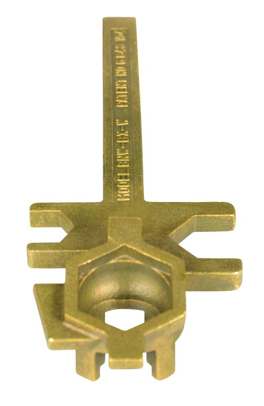 #BNWBXW - Bronze Alloy - Bung Nut Wrench - Industrial Tool & Supply