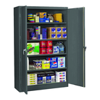 48"W x 24"D x 78"H Storage Cabinet w/400 Lb Capacity per Shelf for Lots of Heavy Duty Storage - Welded Set Up - Industrial Tool & Supply