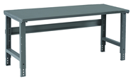 60 x 30 x 33-1/2" - Steel Bench Top Work Bench - Industrial Tool & Supply