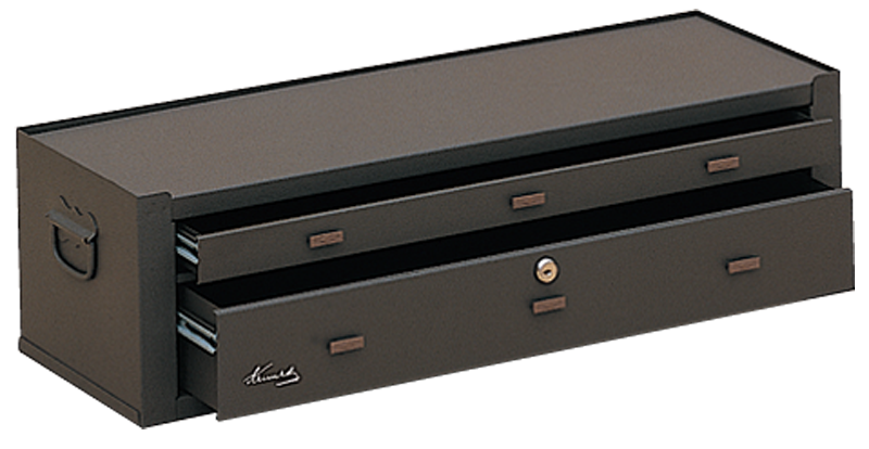 2-Drawer Add-On Base - Model No.MC28B Brown 7.88H x 9.63D x 28.13''W - Industrial Tool & Supply