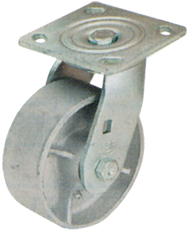 6'' Dia. - 3'' Width - Plexite - Swivel - 2200 lb Capacity - Industrial Tool & Supply