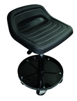 Swivel Tractor Stool with 300 lb Capacity - Industrial Tool & Supply