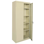36 x 24 x 78" (Tropic Sand) - Transport Cabinet with Doors - Industrial Tool & Supply