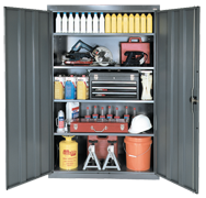 36 x 18 x 72'' (Sand, Gray, Charcoil, or Black (Please specify)) - Storage Cabinet - Industrial Tool & Supply