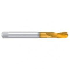 3/8–24 UNF–2BX REK.1D-S TiN Sprial Flute Tap - Industrial Tool & Supply