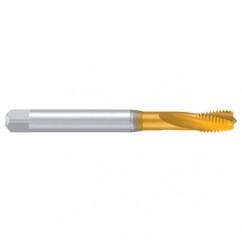 M4–6HX REK.1D-Z TiN Sprial Flute Tap - Industrial Tool & Supply