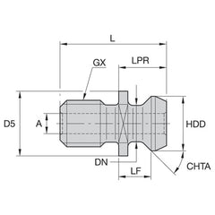 RK40CV RETENTION KNOB - Industrial Tool & Supply