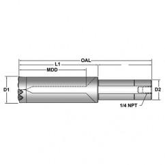 SP58X25-CV50 REVOLUTION DRILL - Industrial Tool & Supply