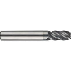12MMX3MM RAD SC 4FL CC EM-ALCRN - Industrial Tool & Supply