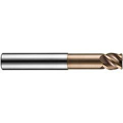 10X1MM RAD SC 4FL EM-TISIN - Industrial Tool & Supply