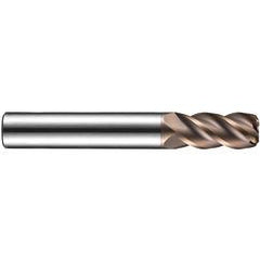 12MMX0.5MM RAD SC 4FL MED EM-TISIN - Industrial Tool & Supply
