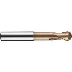 S531 4XD6MM SC 2FL BN STUB EM-TISIN - Industrial Tool & Supply