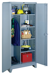 36 x 24 x 78'' (Dove Gray or Putty) - Full Height Storage Cabinet - Industrial Tool & Supply