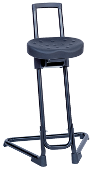 Ergonomic Sit-Stand Stool - Industrial Tool & Supply