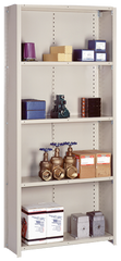 36 x 24 x 84'' - Closed Style Box "W" 20-Gauge Starter Shelving Unit - Industrial Tool & Supply