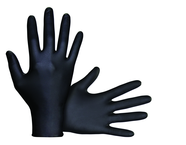 Raven Powder Free Black Nitrile Glove, 6 Mil - Small - Industrial Tool & Supply