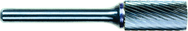 5/8 EdgeHog Cylindrical Flat End Cabide Bur SA-6 Std.Alt. Diamond (Double) - Industrial Tool & Supply