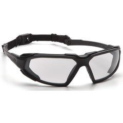 Safety Glasses - Black Frame, Clear Fog Free Lens - Industrial Tool & Supply