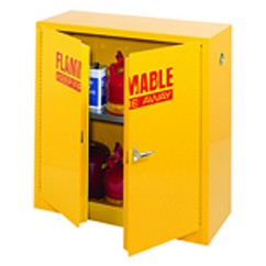 Flammable Liqiuds Storage Cabinet - Model SC300F 43″ × 18″ × 44″ (1 Shelf) - Industrial Tool & Supply