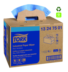 Industrial Paper 4 Ply Wipers - Blue - Handy Box - Industrial Tool & Supply