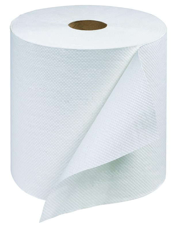 800' Universal Roll Towels White - Industrial Tool & Supply