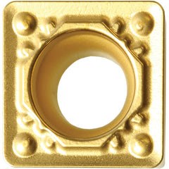 SCMT 3252 HQ CA025P, 1/32″ Corner Radius, 5/32″ Thick, 3/8″ Inscribed Circle, TiCl2O3/TiN, 90 Degree Square, Turning Indexable Insert