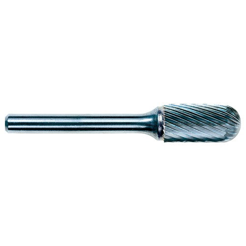 1/4 EdgeHog Cylindrical Radius End Carbide Bur SC-1 Fine - Industrial Tool & Supply