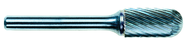 12mm EdgeHog Cylindrical Radius End Carbide Bur SC-5MZ Standard - Industrial Tool & Supply