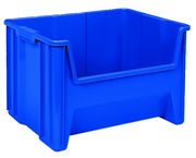 19 x 15-1/4 x 12'' - Blue Stak-N-Store Bin - Industrial Tool & Supply