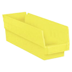 4 1/8″ × 23 5/8″ × 4″ - Yellow Economy Shelf Bin - Industrial Tool & Supply