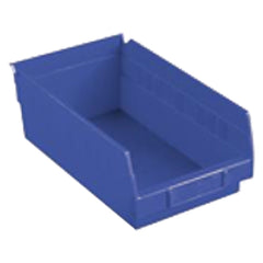 8 3/8″ × 11 5/8″ × 4″ - Blue Economy Shelf Bin - Industrial Tool & Supply