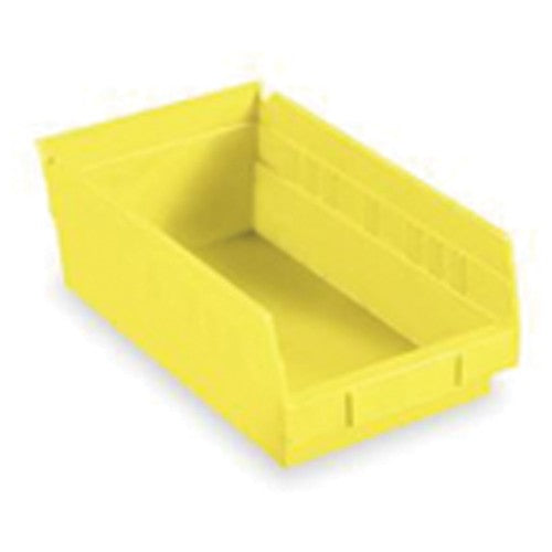 8 3/8″ × 17 7/8″ × 4″ - Yellow Economy Shelf Bin - Industrial Tool & Supply