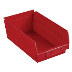 6 5/8″ × 23 5/8″ × 4″ - Red Economy Shelf Bin - Industrial Tool & Supply