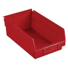 11 1/8″ × 23 5/8″ × 4″ - Red Economy Shelf Bin - Industrial Tool & Supply