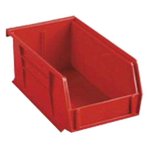 4 1/8″ × 7 3/8″ × 3″ - Red Hanging or Stackable Bin - Industrial Tool & Supply