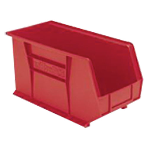 5 1/2″ × 10 7/8″ × 5″ - Red Hanging or Stackable Bin - Industrial Tool & Supply