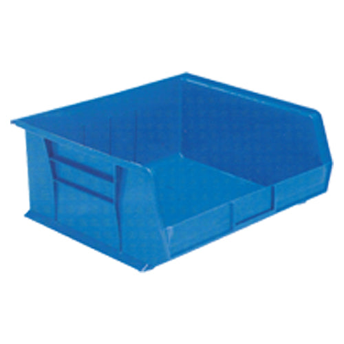 16 1/2″ × 14 3/4″ × 7″ - Blue Hanging or Stackable Bin - Industrial Tool & Supply