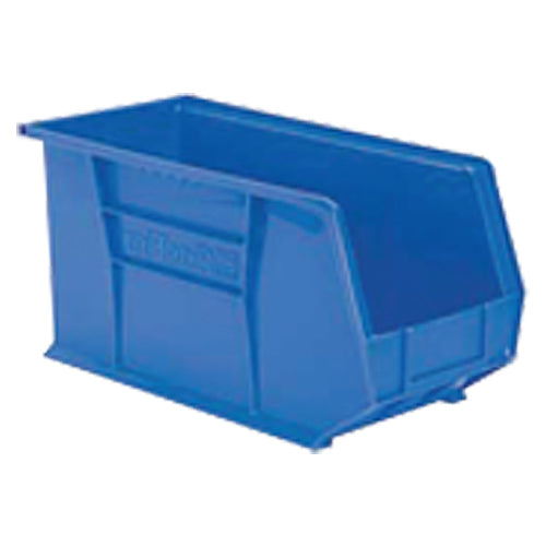 8 1/4″ × 18″ × 9″ - Blue Hanging or Stackable Bin - Industrial Tool & Supply