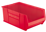 18-3/8" x 20" x 12" - Red Stackable Bins - Industrial Tool & Supply