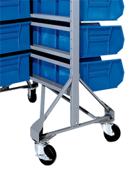 Mobility Kit for Bin Racks and Carts - Industrial Tool & Supply