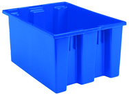 23-1/2 x 19-1/2 x 13'' - Blue Nest-Stack-Tote Box - Industrial Tool & Supply