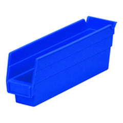 2 3/4″ × 11 5/8″ × 4″ - Blue Economy Shelf Bin - Industrial Tool & Supply