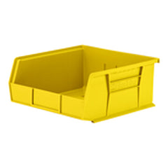 11″ × 10 7/8″ × 5″ - Yellow Hanging or Stackable Bin - Industrial Tool & Supply