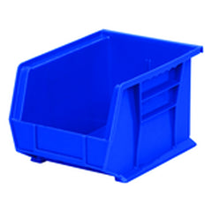 8 1/4″ × 10 3/4″ × 7″ - Blue Hanging or Stackable Bin - Industrial Tool & Supply