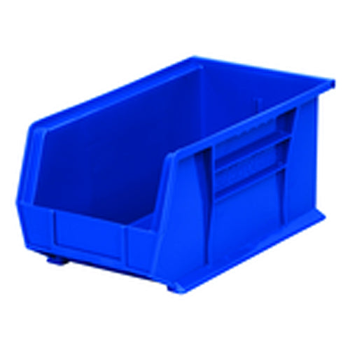 8 1/4″ × 14 3/4″ × 7″ - Blue Hanging or Stackable Bin - Industrial Tool & Supply