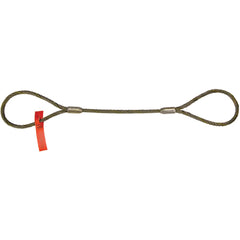 Wire Rope Sling - Model WW-2506; 1/4″ × 6 feet Long - Industrial Tool & Supply